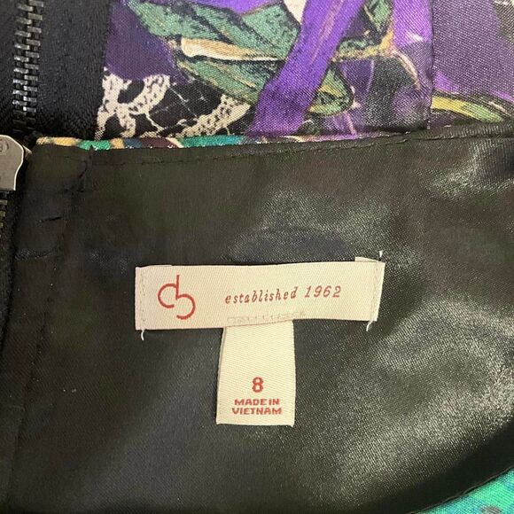 House of CB Women's Size 8 Multicolored Sleeveless Fit Flare Dress - Picture 6 of 9